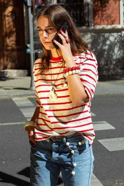 Striped Cake Bangle